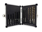 13 Piece Cobalt Quick Change Hex Shank Drill Bit Set New. Price: $89.00.