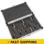Stark Usa 9PC Hss Titanium Step Drill Bit Set With Case New. Price: $98.99.