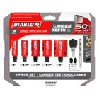 Diablo Tools DHS09SGPCT Carbide General Purpose Hole Saw Set New. Price: $101.10.