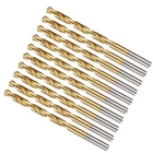 Metallixity Drill Bit 3/16 10PCS, 4241 High-speed Steel Straight Shank Titani... New. Price: $13.18.