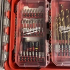 Milwaukee 48-32-5162 Shockwave Impact Duty 60PC Drill, Drive & Fasten W/ Packout Open. Price: $65.00.