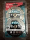 Makita B-69602 4-1/2" Diamond Blade, Segmented, General Purpose, 2/PK New. Price: $25.00.