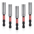 Columpro 5PCS 1/4 Strong Magnetic Impact Bit Holder Black Series Upgraded New. Price: $27.18.