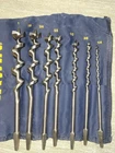 Irwin 6-PIECE Auger Set With Tool Roll Holder Brace Drill New. Price: $60.00.