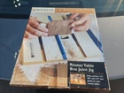 Box Joint Jig Router Table - Finger Indexing Keys W/thr... New. Price: $130.00.