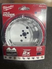Milwaukee Hole Dozer Bi-metal Saw 4-1/8IN Model# 49-56-0217 New. Price: $22.00.