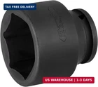 Jetech 3/4 Inch Drive 55MM Standard Impact Socket, Made With Chrome Molybdenum New. Price: $37.48.