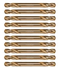 Cobalt Drill Bit Double End Spiral Twist Flute Short 2 Cutting Point Steel New. Price: $13.77.