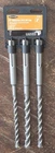 Warrior 3PC Masonry 13" Drill Bit Set W/C2 Carbide Tips 1/2", 5/8", 3/4" #62792 New. Price: $37.99.