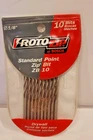 Rotozip Standard Point Bit Zb 10 New Package. Price: $11.50.