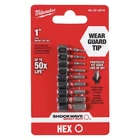 Milwaukee Tool 48-32-4616 Shockwave Impact Hex Insert Bit Set -9PC New. Price: $10.97.