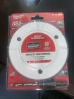 Milwaukee Tool 49-56-9689 4-1/2" Hole Dozer Multi-material Saw With Arbor Open. Price: $23.00.