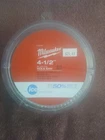 Milwaukee, Tool, 49-56-0233, Electric, Bi-metal, Hole Saw, 4-1/2" New. Price: $22.00.