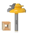 45 Degree Lock Miter Bit 1/4 Inch Shank.woodworking Tools Joint Router... New. Price: $20.10.