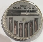 Vintage Sears Craftsman Magnite No Slip 7PC Screwdriver Bit Set 25662 Usa Used. Price: $15.99.
