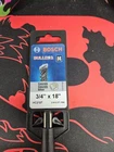 Brand New Bosch HC2127 Hammer Masonry Drill 3/4"X18" Carbide Tip. Price: $25.99.