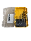 Dewalt Black And Gold Twist Drill Bit Set (10-PIECE) Missing 5/64 Open. Price: $9.99.