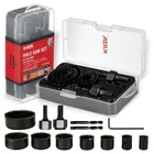 Kata 12PCS Hole Saw Kit 3/4"-2-1/2" (19-64MM) Set With New. Price: $22.72.