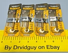Lot Of 4 Dewalt DD5116 Titanium Nitride Coating Drill Bits; Impact Ready New. Price: $24.99.