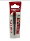 Diablo 1/2 In. Carbide Tipped Tile And Stone Drill Bit - New. Price: $8.99.