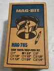 Mag-bit MAG-785 1-3/8" Saw Tooth/self-feed New. Price: $8.00.
