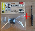 Milwaukee #10 3/16 Countersink Drill Bit Bundle W/ No-mar Adjustable Depth Stop New. Price: $16.99.