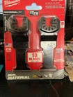 Milwaukee 49-25-1230 Titanium Multi-tool Blade Kit For Oscillating 10 Pack New. Price: $32.99.