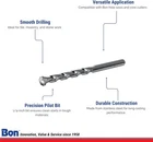 Bon Tool 1/4" Masonry Pilot Bit For Hole Saws New. Price: $7.87.