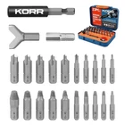 Korr Tools KIBPP030 23PC Screw Extractor Set Quickly Removing Stripped, Broke... New. Price: $23.42.