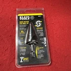 Klein Tools QRST11 Step Drill Bit, Quick Release Spiral Flute 7/8 1-1/8 In. New. Price: $19.99.