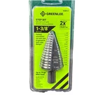 Greenlee 1-3/8" Step Bit (#12) Black (GSB12) New. Price: $54.84.