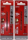 Lot Of Milwaukee 1/8 In. Cobalt Red Helix Split Point Drill Bit, 48-89-2305 New. Price: $10.70.