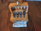 Vintage Dayton Carbide Tungsten Bit Set Open. Price: $288.00.
