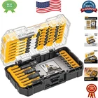 Efficient Dewalt 40-PC Flextorq Bit Set: Impact Ready & Durable Storage Case New. Price: $35.69.