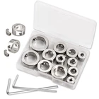 Leontool 12 Pcs 3-16MM Drill Bit Depth Stop Collar Set 304 Stainless Silver New. Price: $24.99.