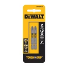Dewalt Tough Grip 2-IN #2 Phillips High-speed Steel Hex Shank Screwdriver Bit New. Price: $6.99.