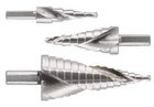 Aracombie 3PCS Metric Step Drill Bits For Metal, High Speed Steel Spiral... New. Price: $12.72.