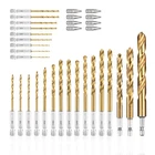 Amoolo Impact Drill Bit Set, 33PCS Titanium Hss Twist Hex Shank Set... New. Price: $44.02.