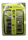 Ryobi A971001 10-PC Wood Spade Bit Set Compatible With All Drlls/impacts New!. Price: $15.99.