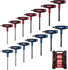 14PCS Handle Allen Wrench Set, Metric & Sae Hex Key Long Arm New. Price: $46.57.