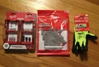 Milwaukee 17PC Impact Driver Bit Set 48-32-4087 + Gray Face Masks Small Gloves New. Price: $29.99.