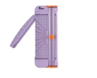 Firbon Purple A4 Paper Cutter, 9 Inch Titanium Straight Light New. Price: $7.99.