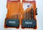 Ridgid 15PC. Black Oxide Drill Bit Set (15-PIECE) AC10142 Wood Metal Plastic Used. Price: $29.99.