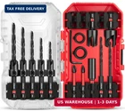 Diyself Countersink Drill Set, 15 Pcs Bit, M2 Hss Tapered New. Price: $45.48.