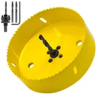 5 1/2 Inch Hole Saw With 7/16 Arbor Hss Bi-metal Blade Strenthen Drill New. Price: $29.70.