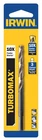 Irwin 73324 Turbomax High Speed Steel Straight Shank Drill Bits 3/8 5 In. New. Price: $14.81.