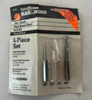 Black & Decker Drill Bit Set (2 Pieces Only) Hex Shank High Speed Steel # 16193 Open. Price: $5.65.