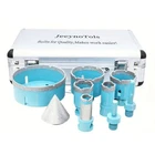Jeeynotols 7PC Diamond Hole Saw Set For Tile Granite Marble 5/8-11 Thread Case New. Price: $73.00.