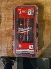 Milwaukee Piece Concrete Screw Install Kit Steel Drill Bit 48-20-9097 Used. Price: $31.00.