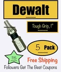 Dewalt Small Pack Of New Impact Rated 1" Drill Tips Torx T15 T-15 Bits. Price: $7.25.